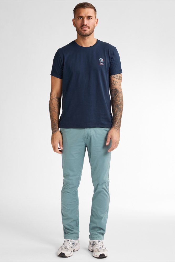 T SHIRT MET KORTE MOUWEN M 1050 TSR644 5178 NAVY BLUE